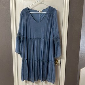 Just Found blue dress size 2X.